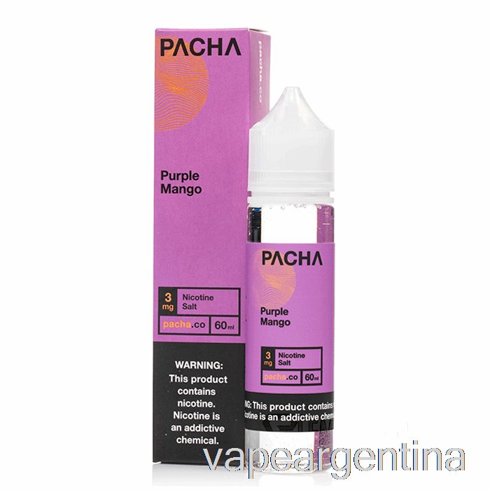 Mango Morado - Pacha - 60ml 3mg Vape Descartable